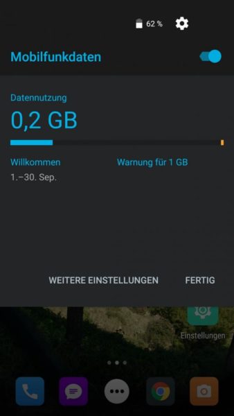 Android 6 Mobilfunkdaten